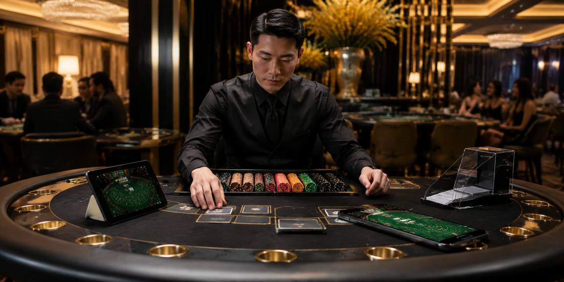 f98 Bàn Baccarat và Roulette di động